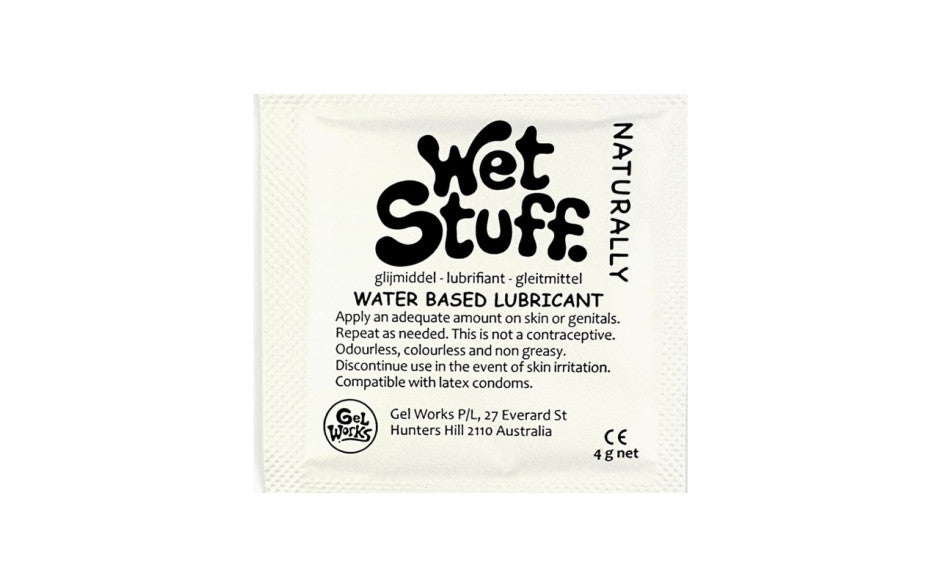 Wet Stuff Naturally Sachets 4g (100pk)
