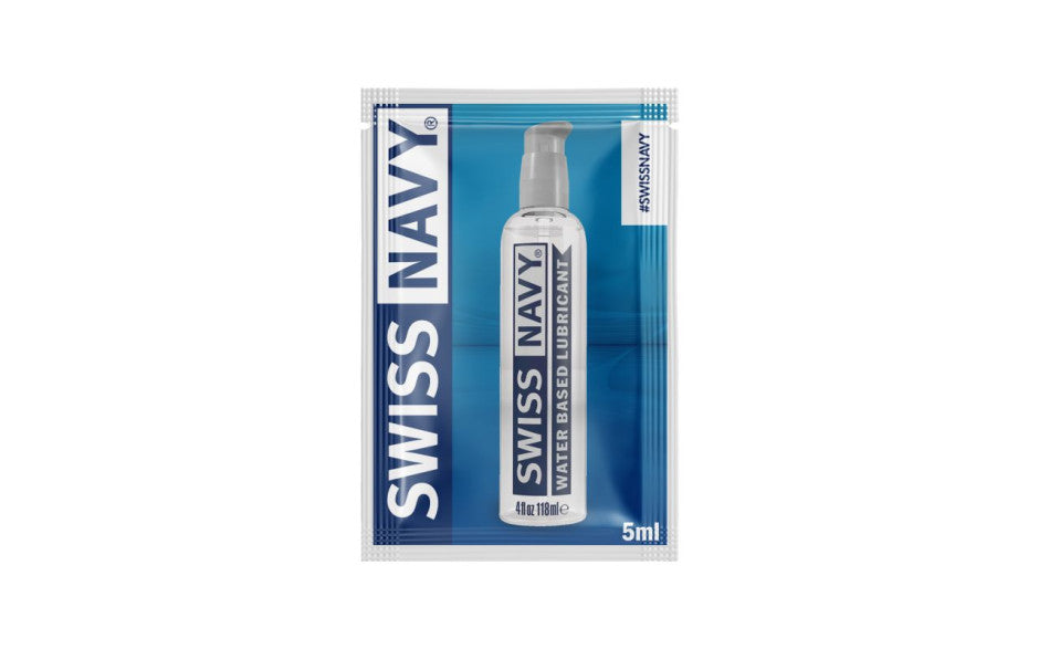 Swiss Navy Water Based 5ml Sachets (100 Pk)