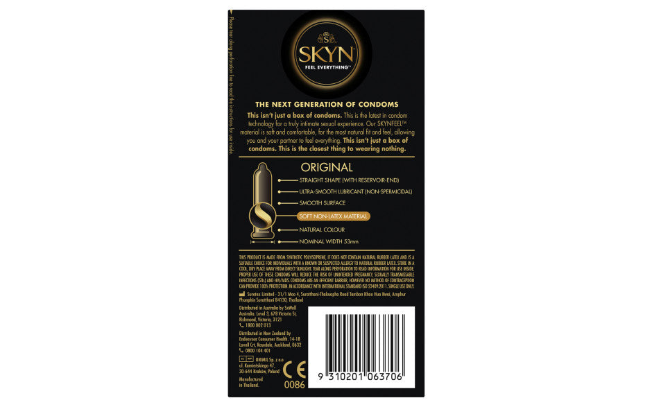 SKYN Original Condoms 20 Pc
