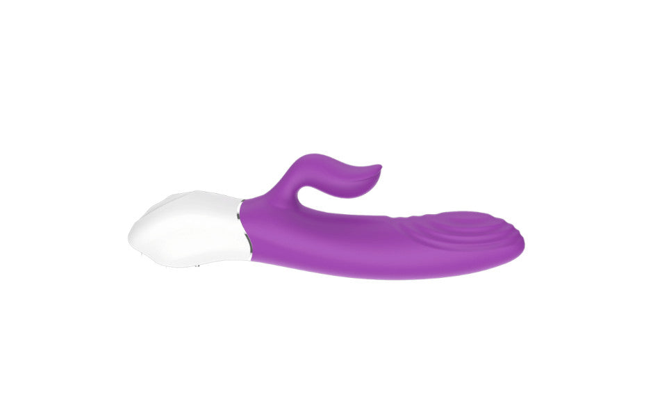 Lighter Thrusting Rabbit Vibrator Purple
