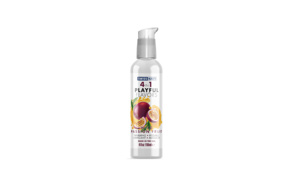Playful Flavours 4 In 1 Wild Passion Fruit 4oz/118ml