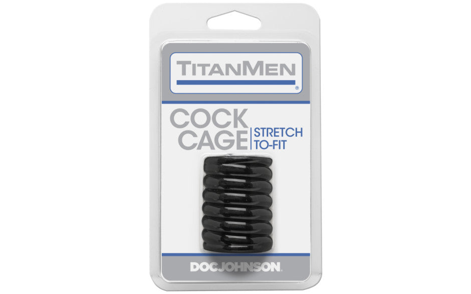 Cock Cage Black