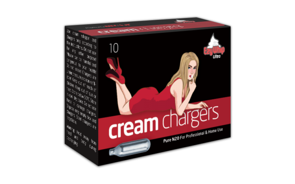 Ezywhip Ultra Cream 8g N2O Chargers 10 Pc