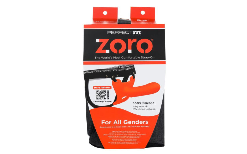 Zoro Strap-On 6.5in Orange