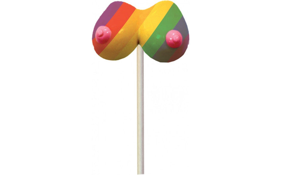Rainbow Boobie Candy Pop