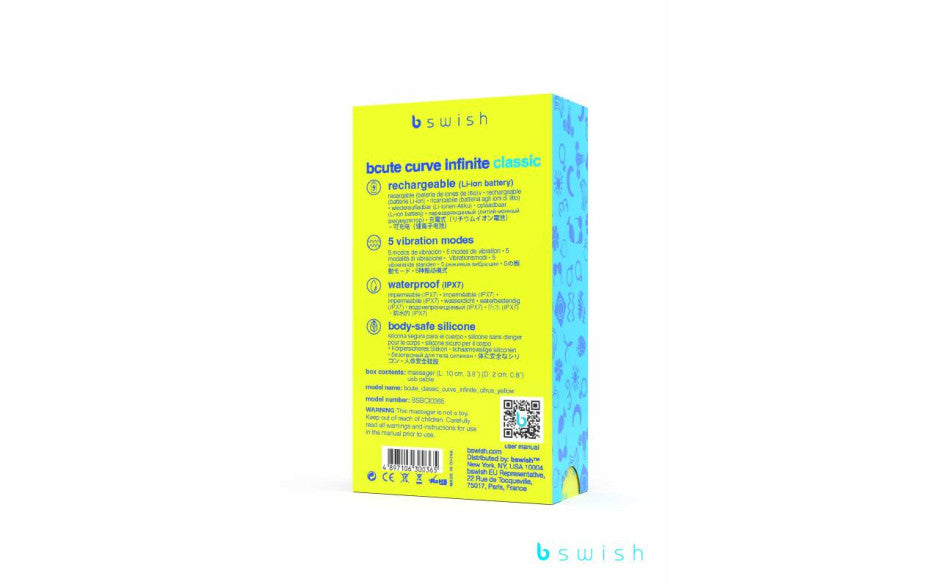 Bcute Curve Infinite Classic Citrus Yellow
