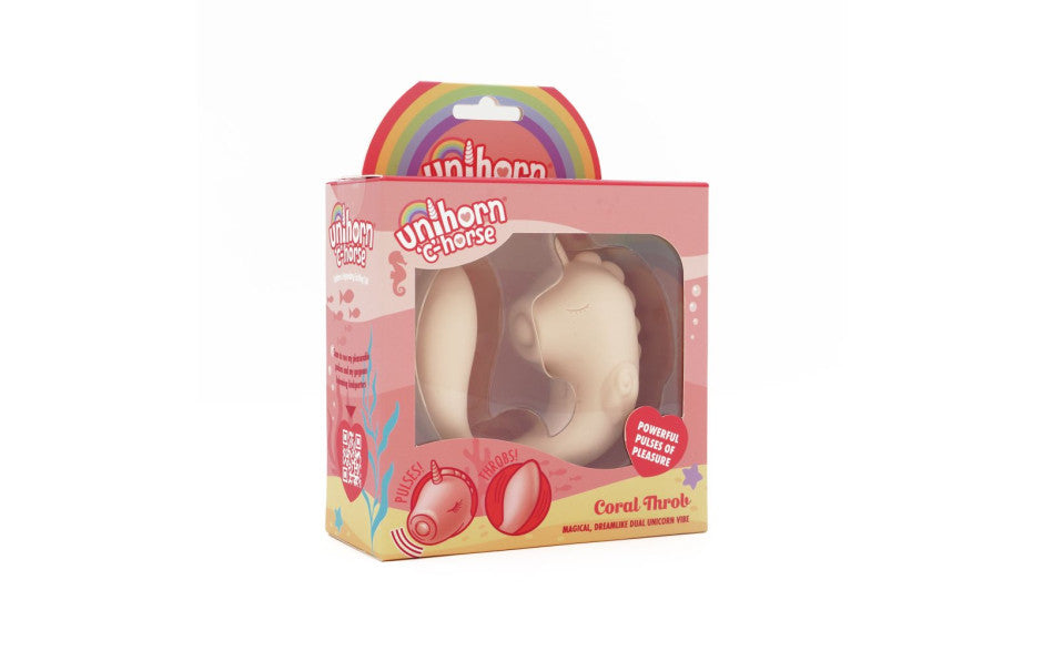 Unihorn Massager C Horse Coral Throb