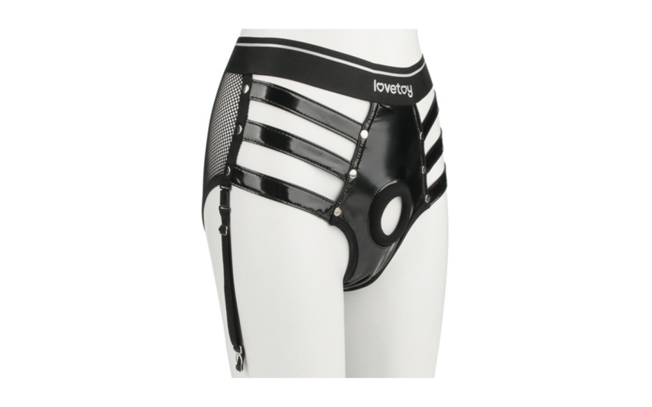 Rebellion Reign Iconic Harness Strap On Set L/XL