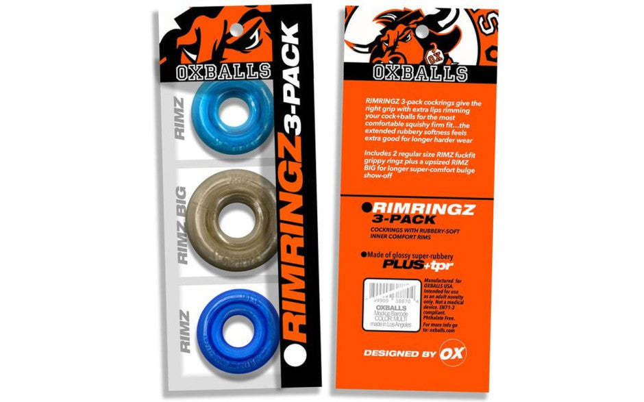 RimRingz 3 Pc Multi Size Blue