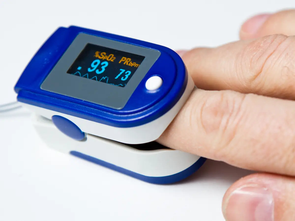 Liberty CMS-50D Deluxe OLED Finger Pulse Oximeter — SpO2 & Pulse Monitor