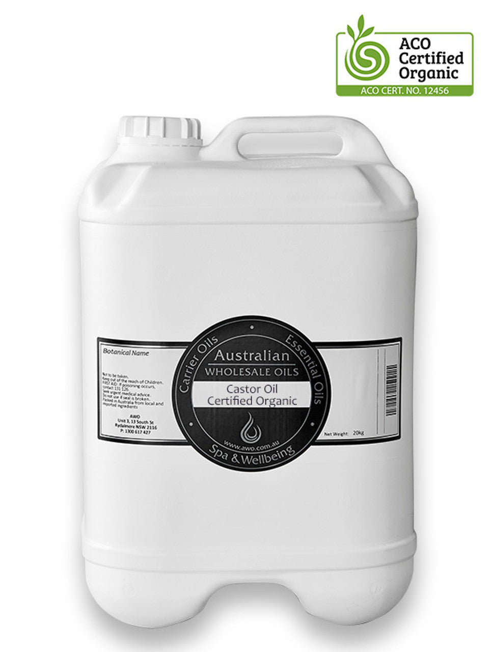 Castor Oil Certified Organic