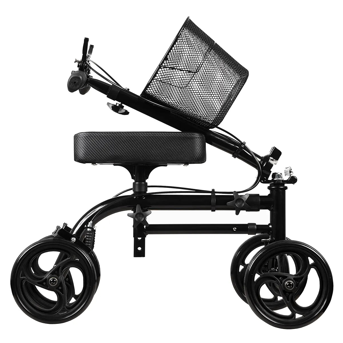 Knee Walker Scooter - Crutch Alternative with Adjustable Height for Adults & Seniors