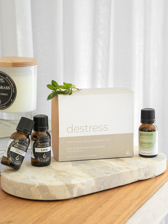 100% Pure Essential Oils for Stress