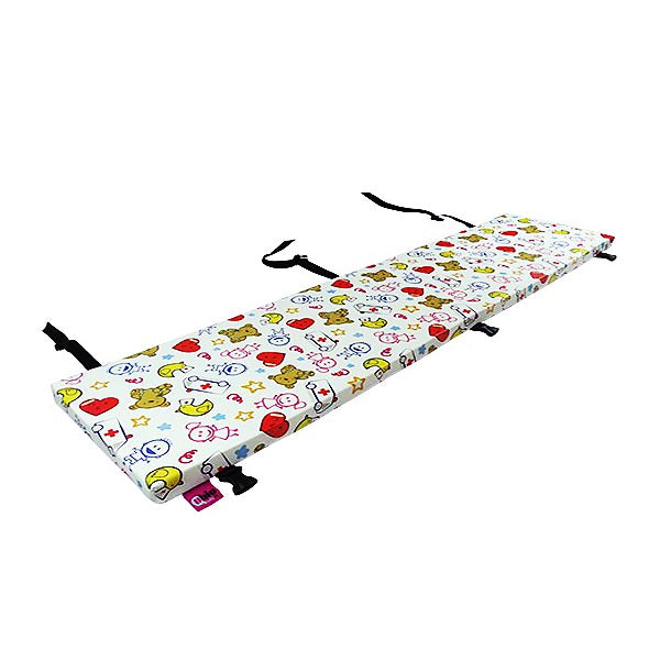 Kids Bed Rail Protector Pad - 140cm Safety Guard with Padded Cushion for Toddlers