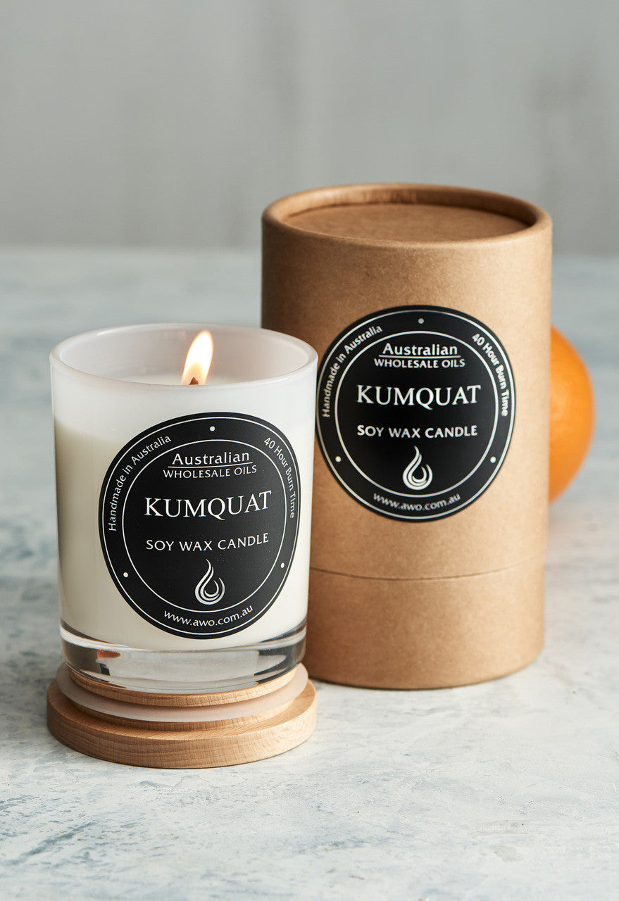 Kumquat Scented Soy Candles