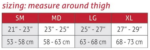 Mueller Neoprene Thigh Sleeve - Support for Strains & Stiffness