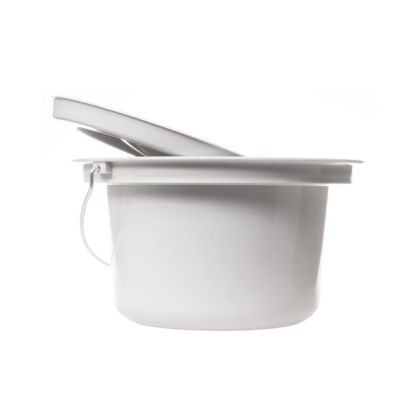 Shower Commode Chair Pail - Durable Bucket with 18cm Height & 32cm Diameter