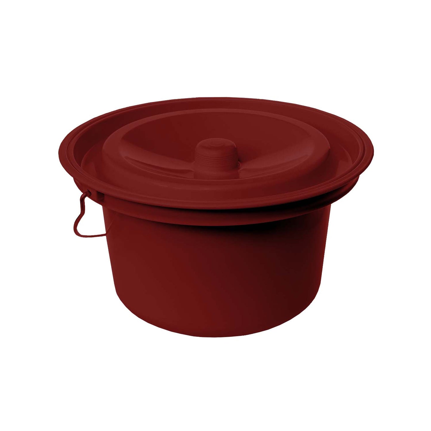Shower Commode Chair Pail - Durable Bathroom Bucket with 18cm Height, 32cm Diameter