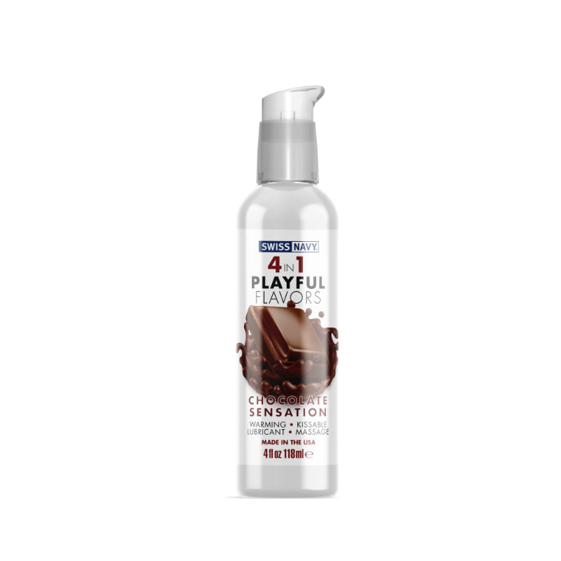 Chocolate Sensation Lubricant 4 in 1 - 118ml - Swiss Navy