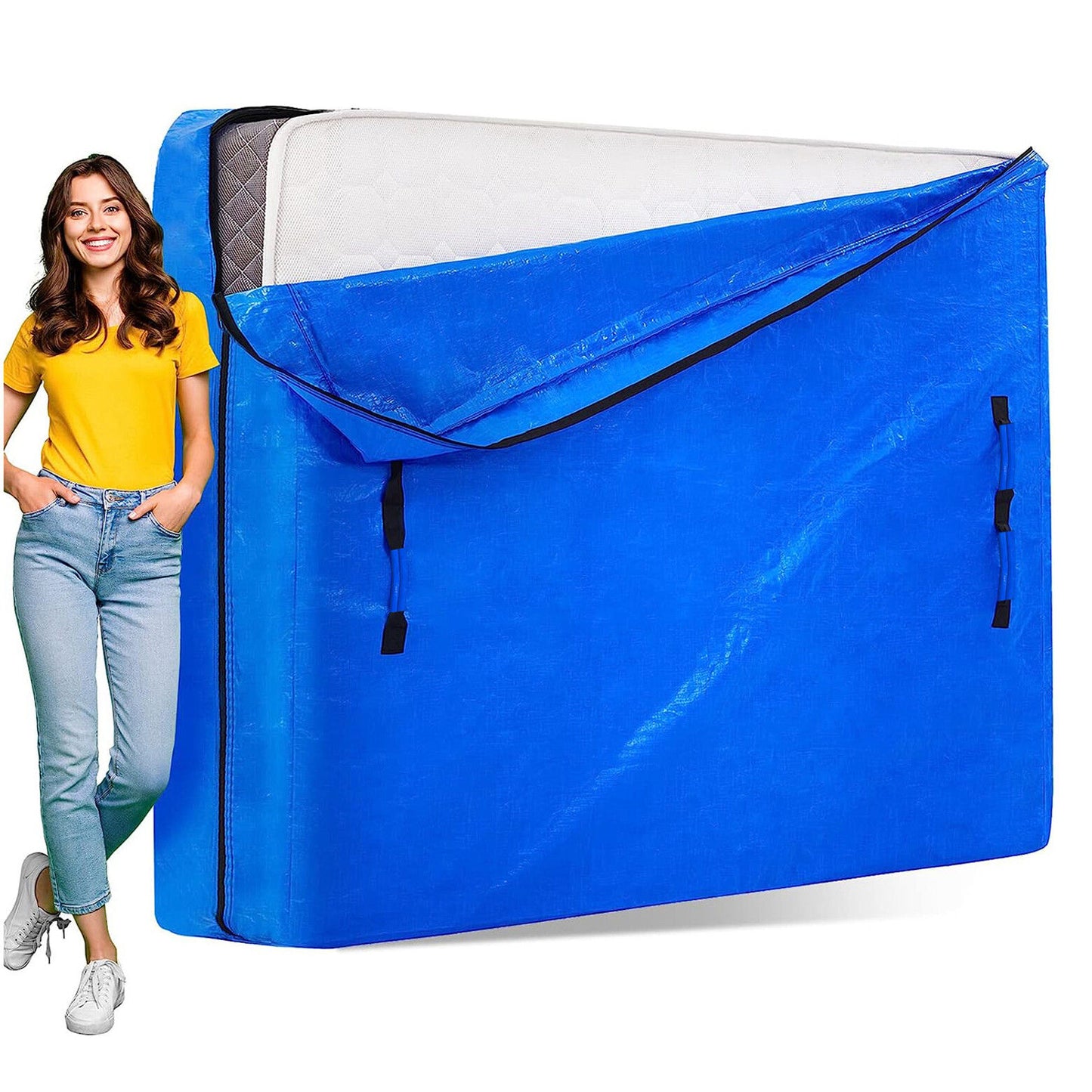 Heavy Duty Waterproof Mattress Bag - Single 194x95x38 cm