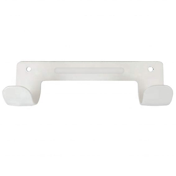 Wall Mount Ironing Board Holder Space Saving - White