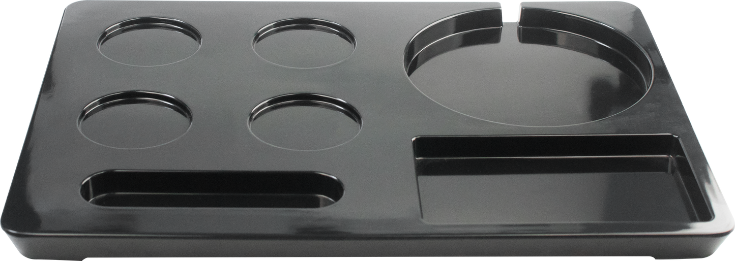 Melamine Kettle & Hospitality Tray Hotel Room - Black
