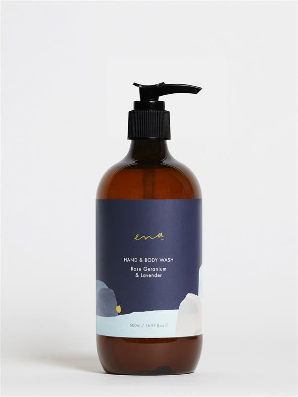 Hand & Body Wash - Rose Geranium & Lavender