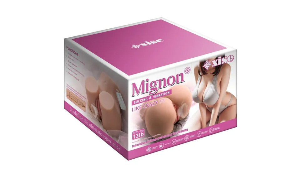 Mignon 6kg USB Auto Suction Pussy and Ass with Remote