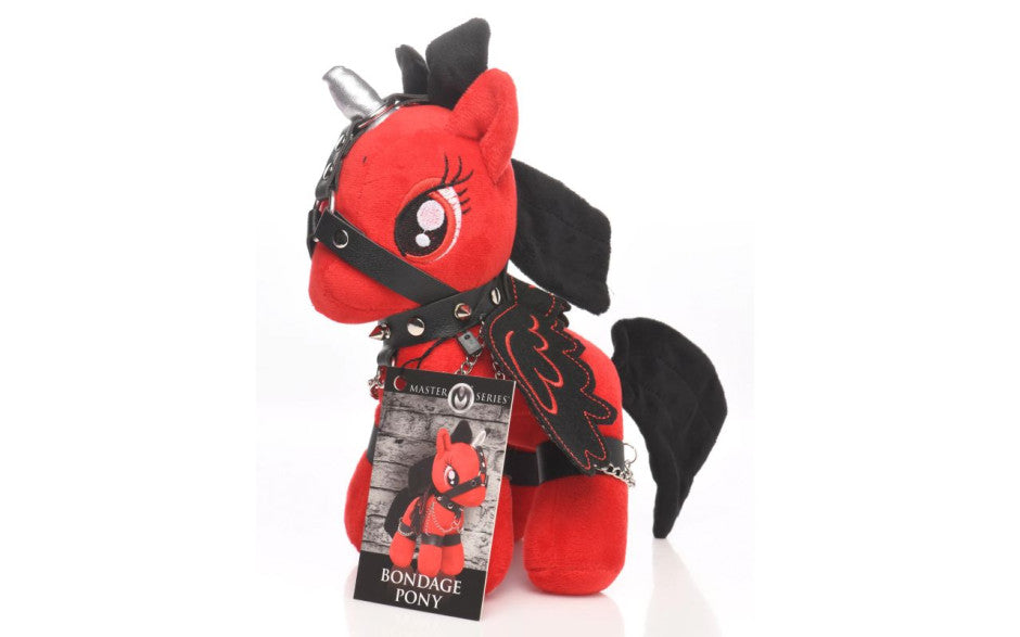 Scarlet Chainheart Bondage Pony