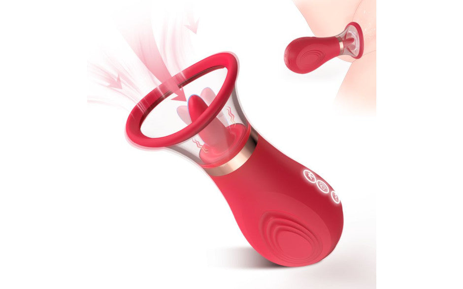 Sybil 3-in-1 Sucking Licking Tickling Stimulator