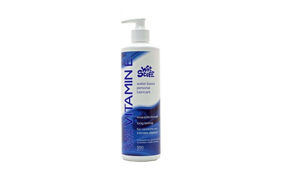 Wet Stuff Plain with Vitamin E Pump 550g