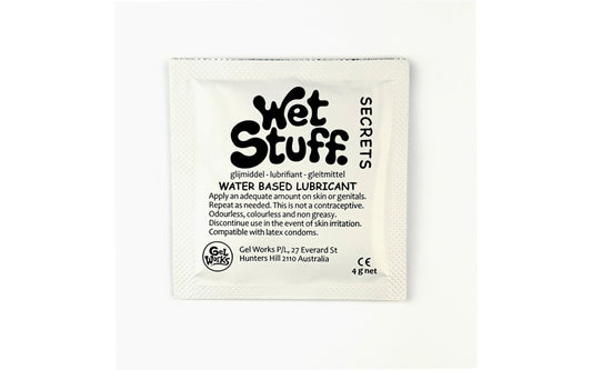 Wet Stuff Secrets Sachets 4g (100pk)