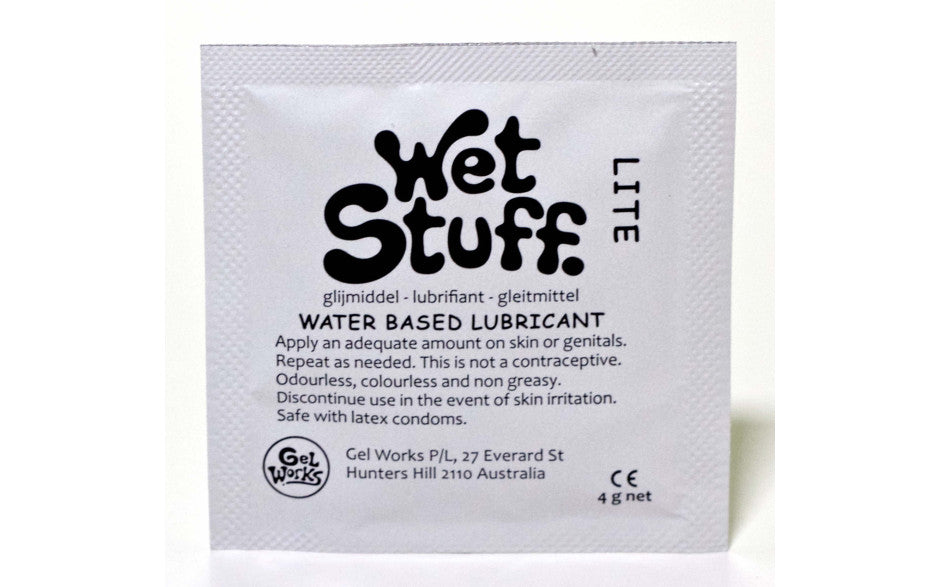 Wet Stuff Lite Sachets 4g (100pk)