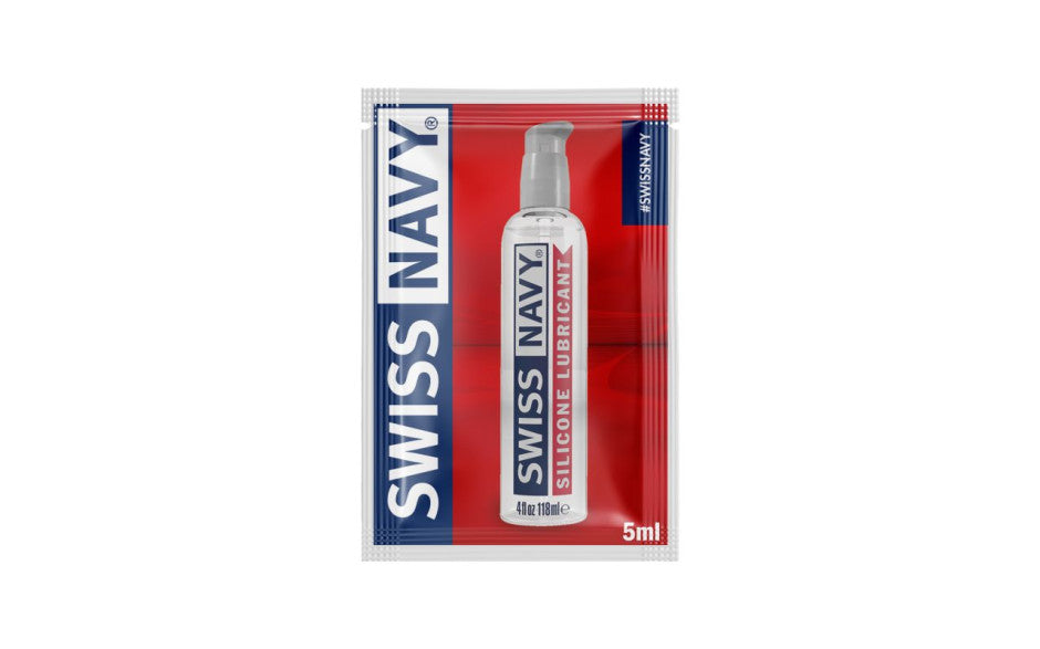 Swiss Navy Silicone 5ml Sachets (100 Pk)