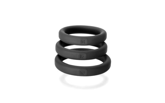 Xact-Fit Silicone Rings Medium 3 Ring Kit