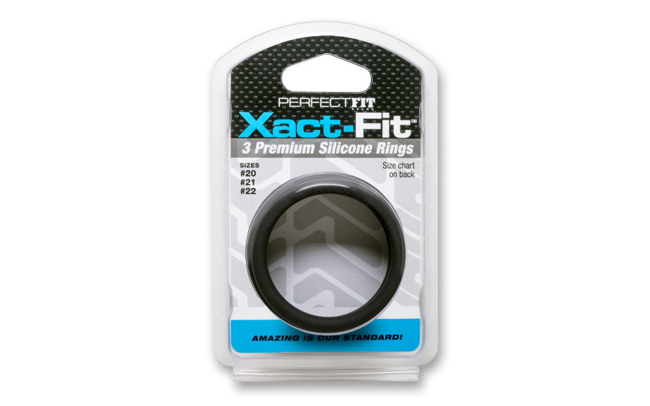 Xact-Fit Silicone Rings X-Large 3 Ring Kit