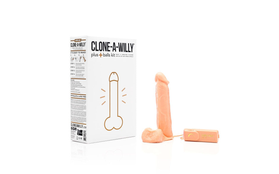 Clone a Willy Plus Balls Kit Light Skin Tone