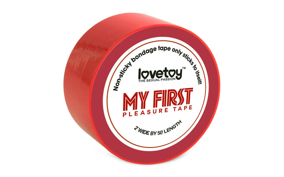 My First Non-Sticky Bondage Tape Red