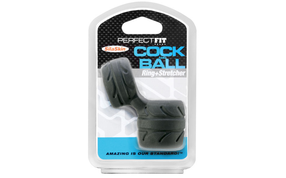 SilaSkin Cock And Ball Black