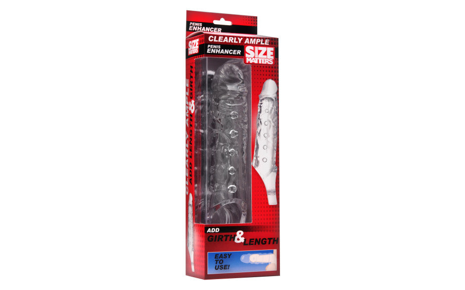 Clearly Ample Penis Enhancer Sheath