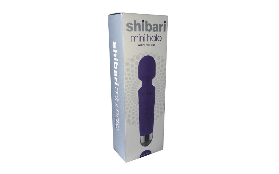 Shibari Mini Wand Halo 20X Purple