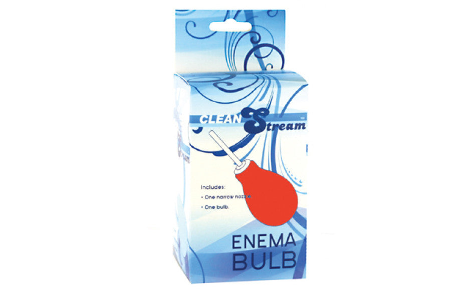 Bulb Anal Clean Enema Red