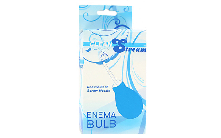 Bulb Anal Clean Enema Blue