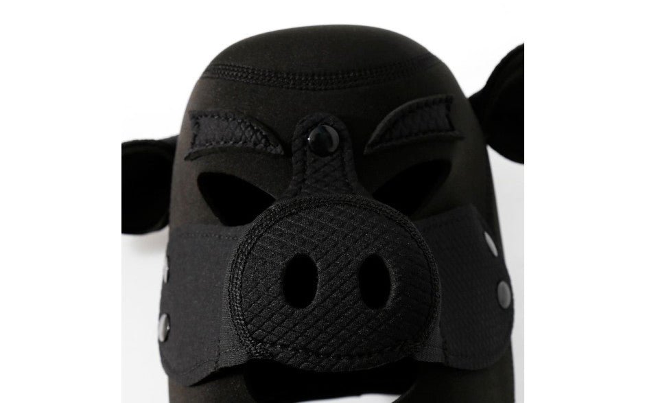 Neoprene Pig Mask Black