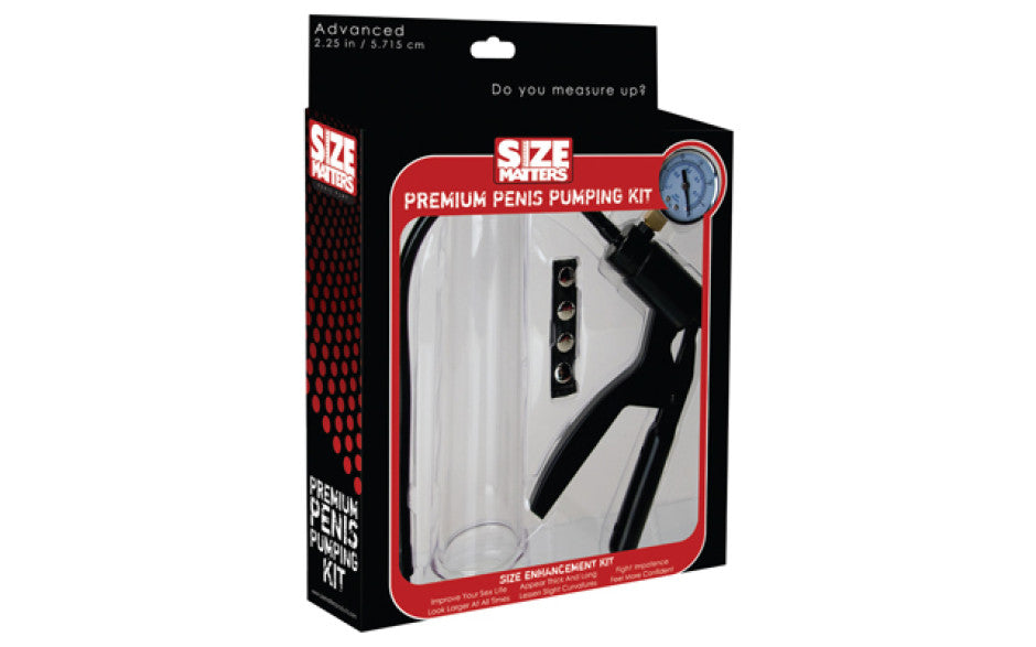 Premium Penis Pumping Kit (Intermediate Size)