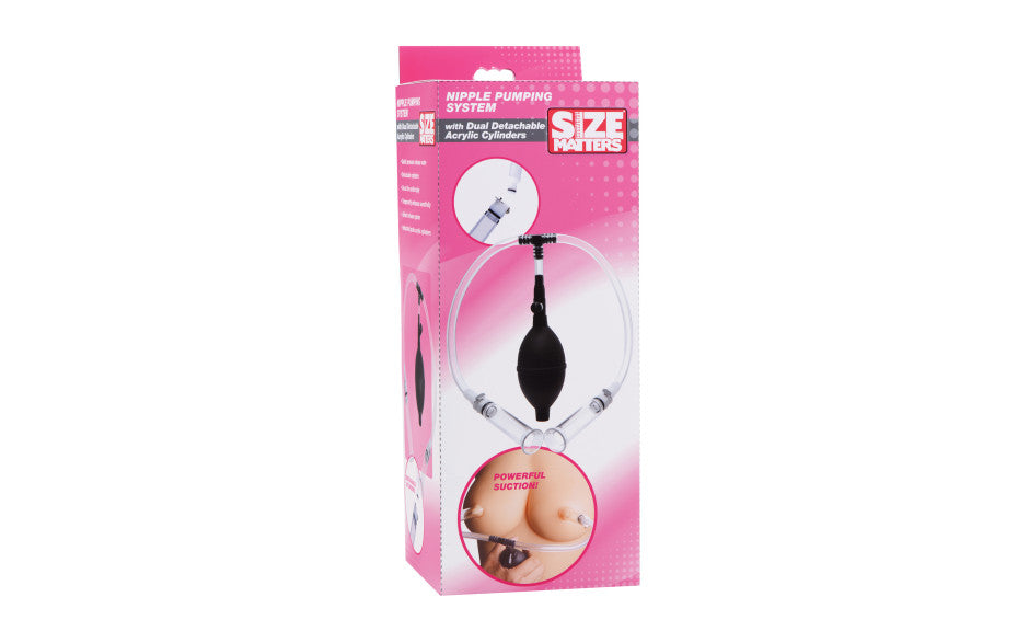 Nipple Pumping System with Dual Cylinders