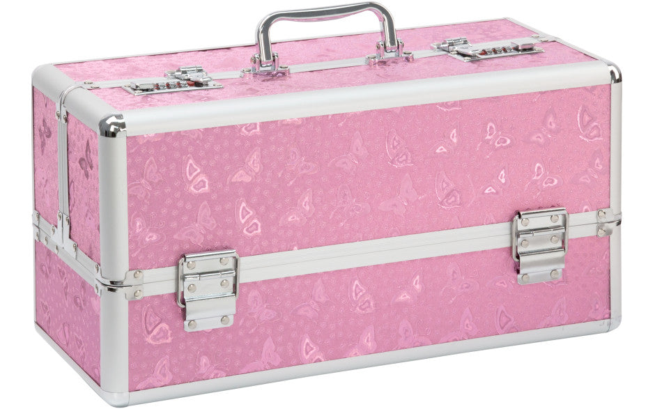 Lockable Large Vibrator Case Pink