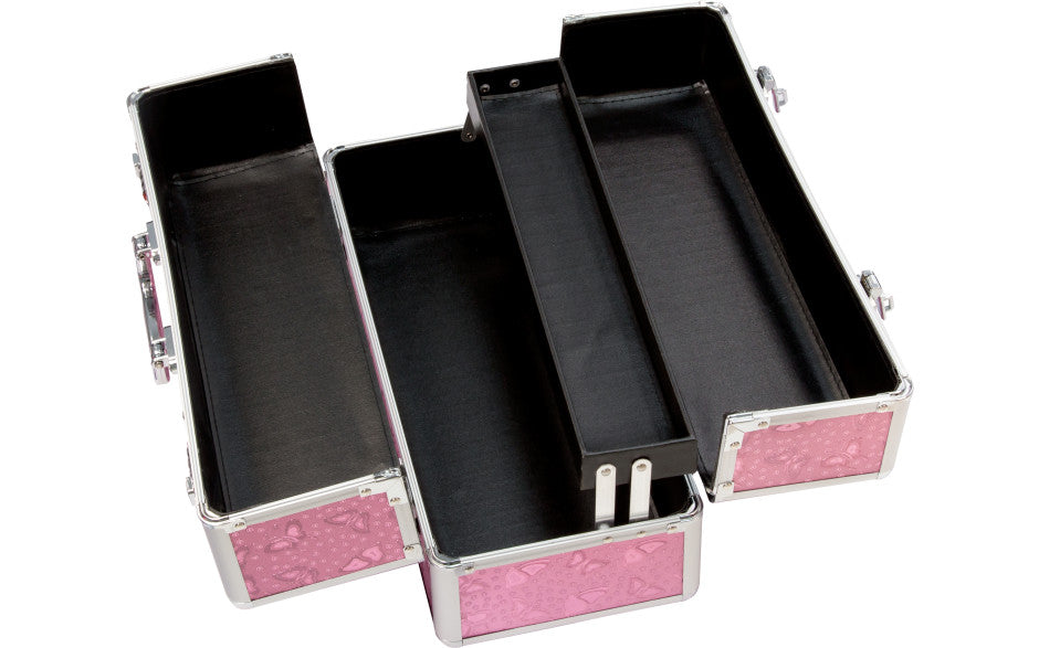 Lockable Large Vibrator Case Pink
