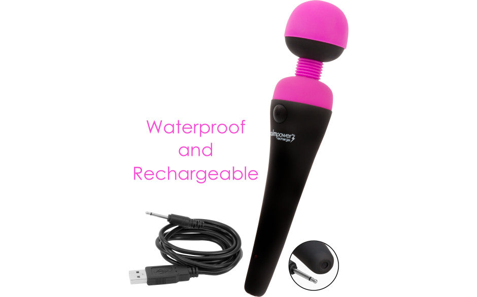 PalmPower Massage Wand Recharge Waterproof