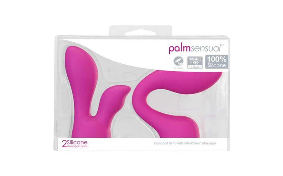 PalmSensual Massager Heads Pink (For use with PalmPower)